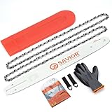 SAVIOR 2-pack Sägeketten mit 35 cm...