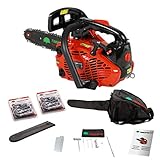TIMBERPRO Thermo-Kettensäge 26 cm³,...